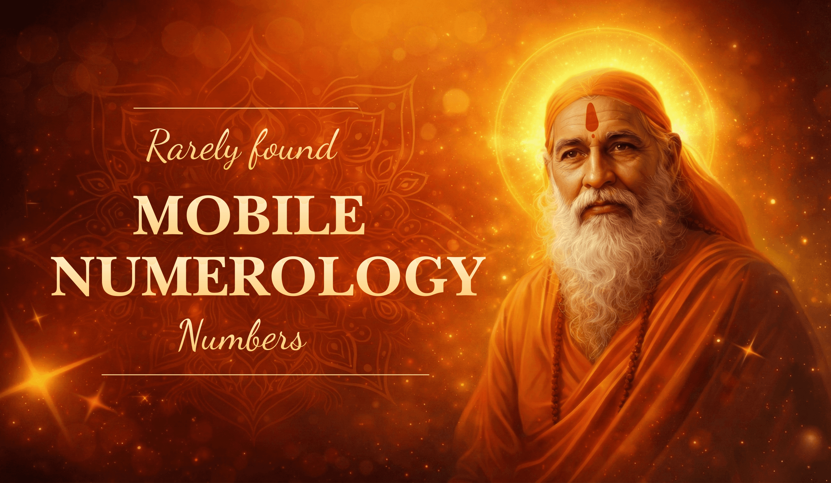 Rarely found Mobile Numerology Number